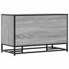 vidaXL Shoe Bench Grey Sonoma Engineered wood 33.1 x 15.7 x 21.1 in