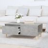 vidaXL Coffee Table Concrete Grey Engineered Wood Medium Coffee Table