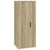 vidaXL TV Cabinet Set Set of 2 Sonoma Oak Engineered Wood Medium