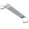 vidaXL Aquarium Lamp Silver Aluminum alloy 50-60 in Adjustable Armrests
