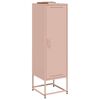 vidaXL Highboard Pink Steel Large Highboard Rectangular Industrial