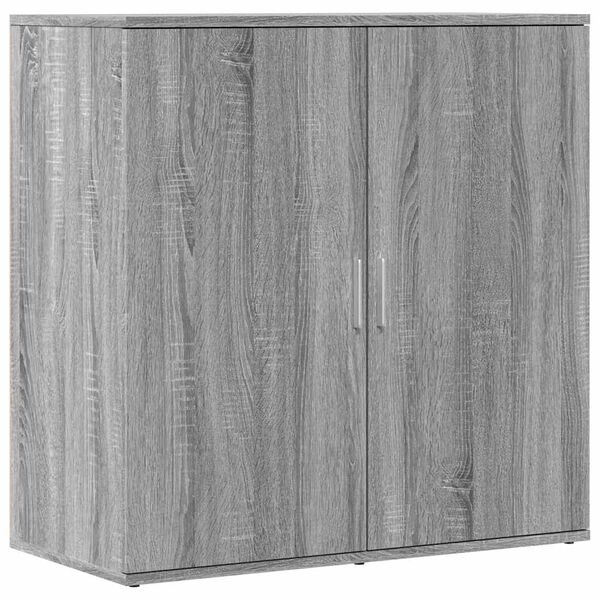 vidaXL Sideboard Grey Sonoma Engineered Wood Medium Sideboard