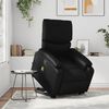 vidaXL Stand Up Massage Recliner Chair Black