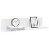 vidaXL Wall Shelf White Engineered wood Medium Floating Wall Shelf
