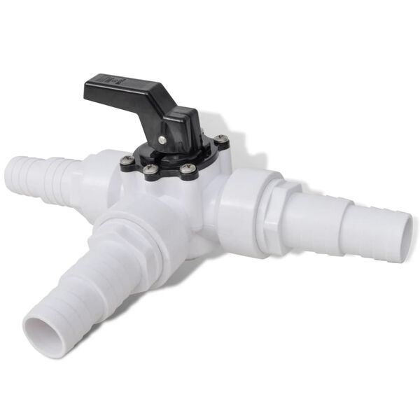 vidaXL Swimming Pool Accessory White Plastic Standard