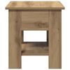 vidaXL Coffee Table Artisan Oak Engineered Wood Medium Coffee Table