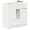 vidaXL Sideboard White Engineered wood Medium Sideboard Rectangular