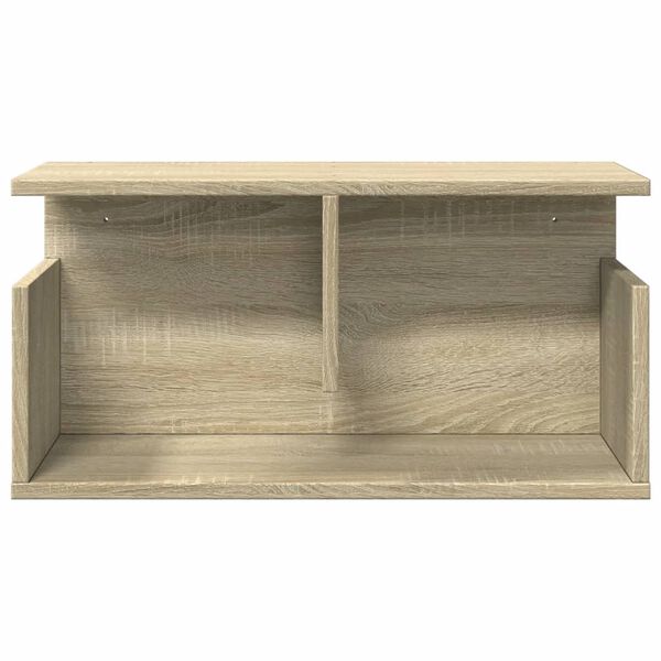 vidaXL Wall Cabinet Sonoma Oak Engineered wood Medium Wall Cabinet