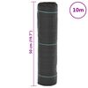 vidaXL Weed Membrane Black Polypropylene Standard Durable