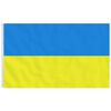 vidaXL Ukraine Flag Blue and Yellow 68D Polyester 35.4 x 59.1 in Tough