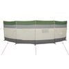 vidaXL Camping Windbreak Green 200.8x60.2" Waterproof