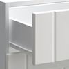 vidaXL Kitchen Base Cabinet White Engineered wood Standard