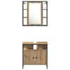 vidaXL Bathroom Cabinet Set Other 4 pcs artisan oak Engineered wood