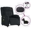 vidaXL Electric Massage Recliner Chair Black
