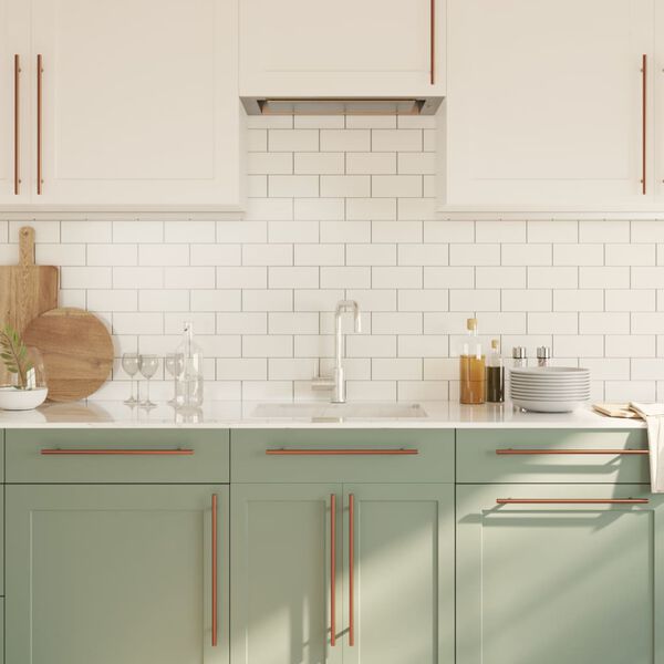 vidaXL Cabinet Handle Set of 20 Bronze Stainless Steel Standard