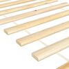 vidaXL Bed Slat Natural Pine Solid Pine Wood Single Rollable Bed Slat