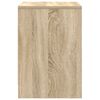 vidaXL Bedside Cabinet Sonoma Oak Engineered wood 15.7 x 13.4 x 19.7 in