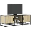 vidaXL TV Cabinet Sonoma Oak Engineered wood, Metal 47.2 in wide