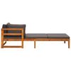 vidaXL Garden Lounge Set Dark grey