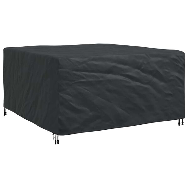 vidaXL Furniture Cover Plain Black 70.87 x 74.80 x 33.46 in 210D