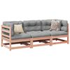 vidaXL Garden Sofa Set Reddish-Brown Solid Douglas Fir Wood