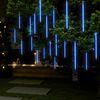 vidaXL Meteor Light Set of 20 Blue Plastic 19.7 in Light Tubes