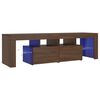 vidaXL TV Cabinet Brown Oak Engineered Wood Large TV Cabinet