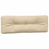 vidaXL Pallet Cushion Set of 5 Beige 100% polyester Standard
