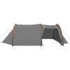 vidaXL Camping Tent 4 Persons Gray and Orange