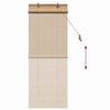 vidaXL Roller Blind Brown 23.62 x 62.99 in Bamboo