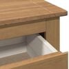 vidaXL Shoe Cabinet Honey Solid pine wood Medium Shoe Cabinet