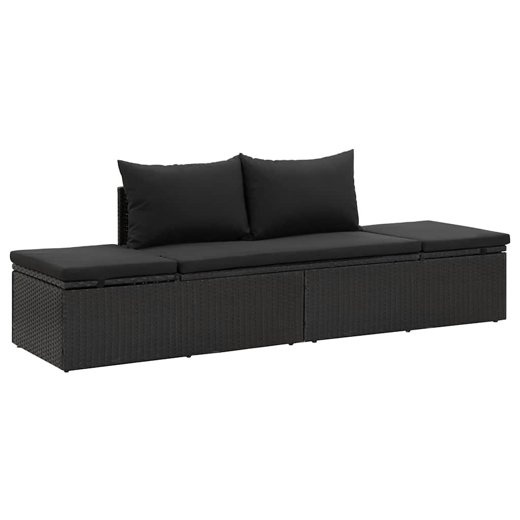 black bed cushions