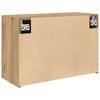 vidaXL Bathroom Wall Cabinet Artisan Oak Engineered Wood Medium