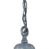 vidaXL Pendant Lighting Polished Grey Aluminum Medium Pendant Lighting