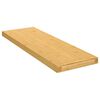 vidaXL Wall Shelf Natural Bamboo Bamboo 23.6 x 7.9 in Wall Shelf