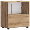 vidaXL Bathroom Cabinet Set TULUM Artisan Oak 23.62 x 13.39 x 24.80 in