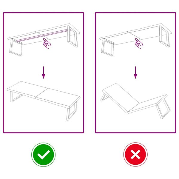 vidaXL Wall Shelf Medium brown Solid oak wood Large Foldable