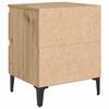 vidaXL Bedside Cabinet 2 pcs artisan oak 40 x 35 x 50 cm