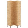 vidaXL Room Divider 4-Panel 64.2x70.9" Water Hyacinth