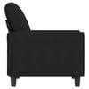 vidaXL Sofa Chair Black 100% polyester, metal, textilene, foam Single