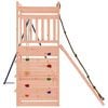 vidaXL Outdoor Playset Natural wood Solid Douglas wood Large Durable