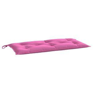vidaXL Garden Bench Cushion Pink Oxford fabric 39.4 x 19.7 x 2.8 in