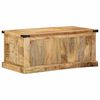 vidaXL Coffee Table Brown 35.43 x 19.69 x 15.75 in Solid Mango Wood