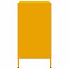 vidaXL Sideboard Mustard Yellow Cold-rolled steel Medium Sideboard
