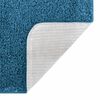 vidaXL Anti-slip Bath Mat Blue 23.6" x 35.4" PP