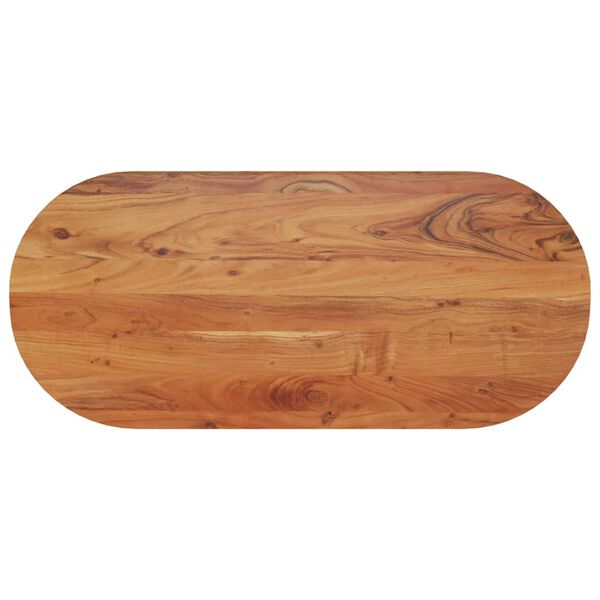 vidaXL Table Top Natural Wood Solid Acacia Wood Medium Durable