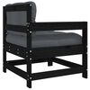 vidaXL Garden Chair Black, Anthracite