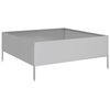 vidaXL Garden Raised Bed Galvanized Steel Large Durable