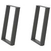 vidaXL Dining Table Leg Anthracite Powder-coated steel Standard