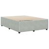 vidaXL Bed Frame Light Grey